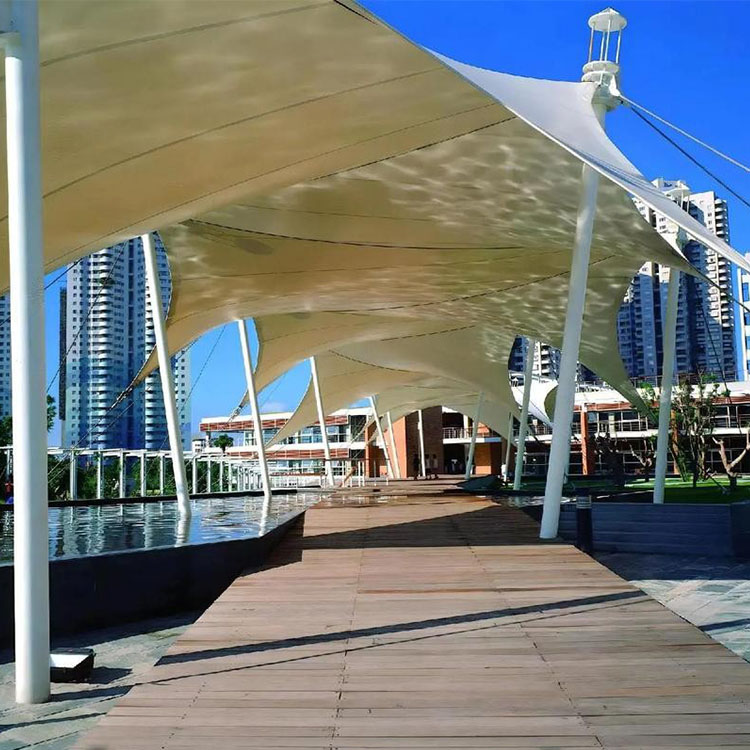 特克斯县膜结构景观棚