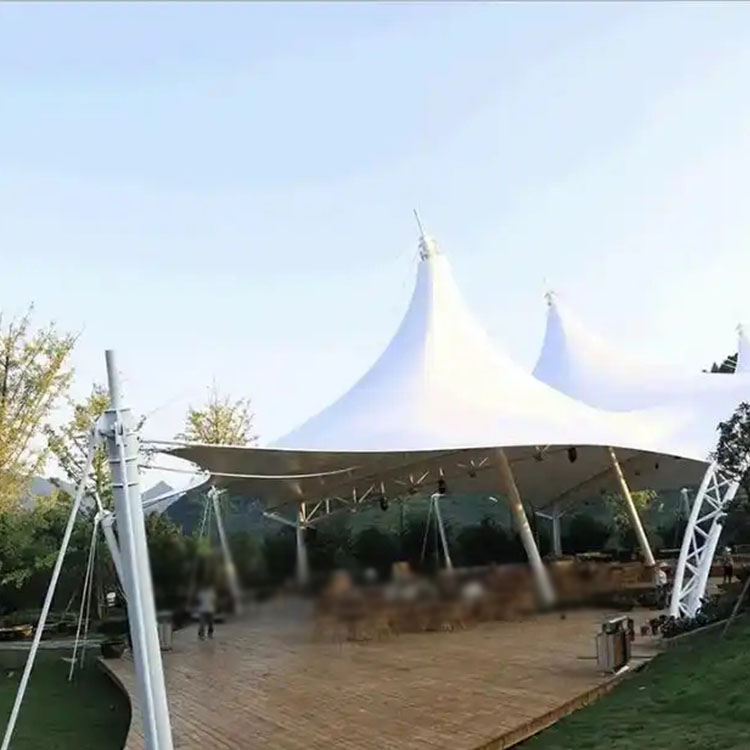 特克斯县膜结构景观棚