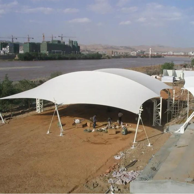 特克斯县膜结构汽车棚